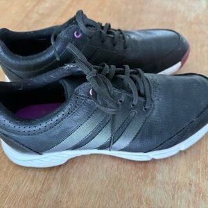 Adidas Women’s Sz 7.5 Response Light Golf Shoes Q47066 Black Purple